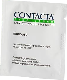 Contacta EyeCleaner Salviettine pulisci occhi, per la detersione di palpebre e ciglia